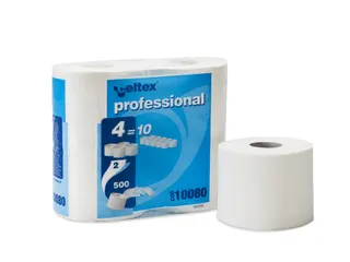 Toiletpapier Celtex Professional Blue 2-laags wit 500 vel 40 rol (10x4 - 1