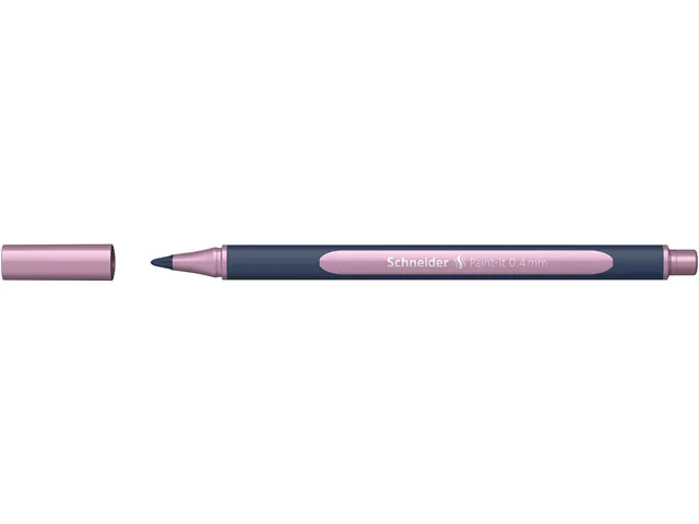 Metallic rollerball Schneider Paint-It 050 0.4mm roze metallic