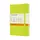 Notitieboek Moleskine pocket 90x140mm lijn hard cover lemon green