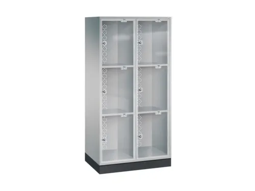 grootvolume-lockersysteem,HxBxD 1750x820x500mm,2x3vakken,cil.-slot