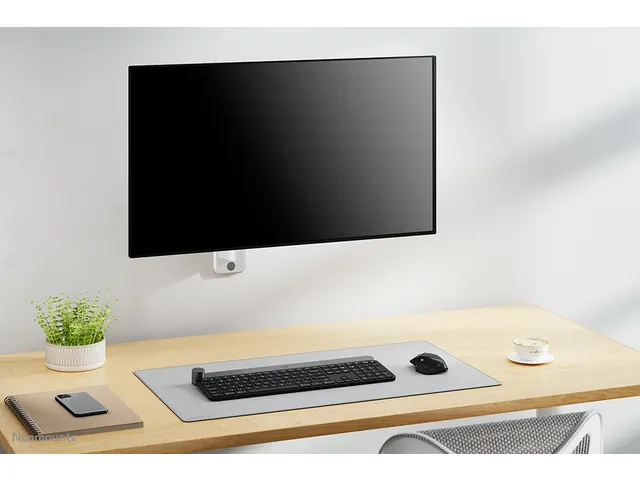 Neomounts NEXT AWL75-450WH Muuradapter monitorarm - 100% plasticvrije