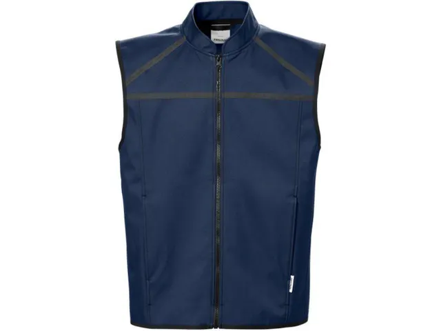 Fristads 4559 softshell bodywarmer, marineblauw, maat M, per stuk
