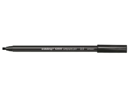 Kalligrafiepen edding 1255 zwart 3.5mm