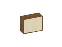 Schuifdeurkast 770x1000x430mm Romp Noten Decor Front Esdoorn