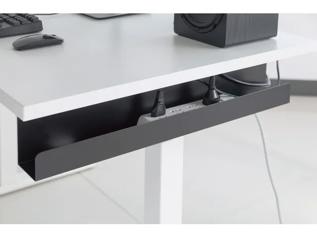Kabelmanagement Kabelgoot Onder het Bureau Zwart