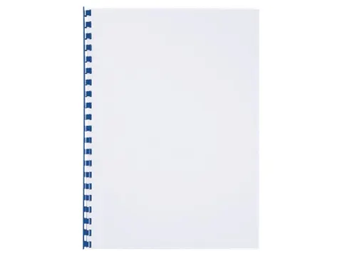 Bindrug GBC 10mm 21-rings A4 blauw 100stuks