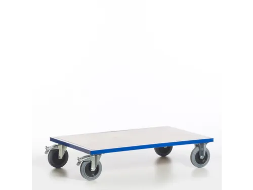 platformwagen,draagverm. 600kg,laadvl. LxB 1200x800mm,houtplaat