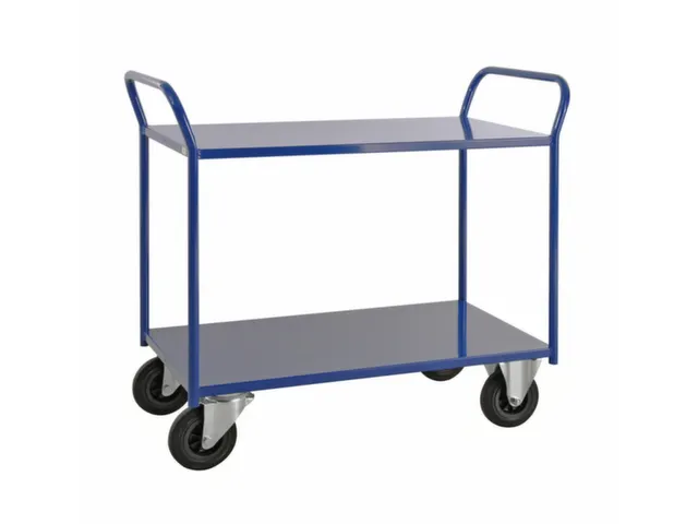 etagewagen,draagverm. 400kg,2etage(s),laadvl. LxB 940x440mm,staaletage