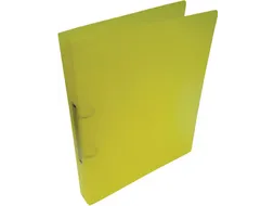 ringmap, voor ft A4, uit PP, 2 ringen van 25mm, transparant gee
