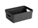Sigma Home opbergbox 9L antraciet - 35x24,6x12,2cm