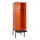 locker met bank,HxBxD 2120x600x815mm,2vak,vak B 300mm,cilinderslot