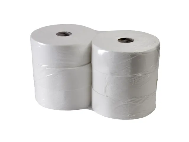 Toiletpapier Budget Maxi Jumbo 2-laags 380m 6rollen