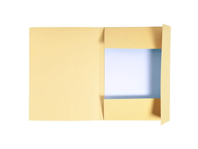 Dossiermap bedrukt 3 kleppen Folio creme, 280 g/m², gerecycleerd