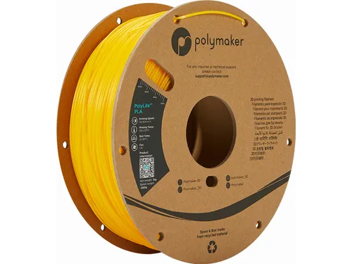 Polymaker PolyTerra PLA Candy 1.75 Filament Geel 1kg