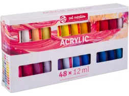 Acrylverf Talens Art Creation assorti 48 tubes à 12ml