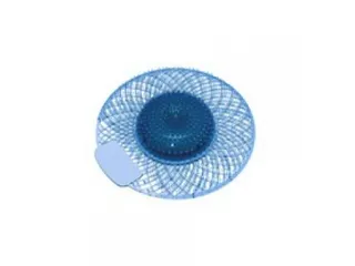 Urinoirmat met bio-block blauw oceanmistgeur, 10 stuks - 1