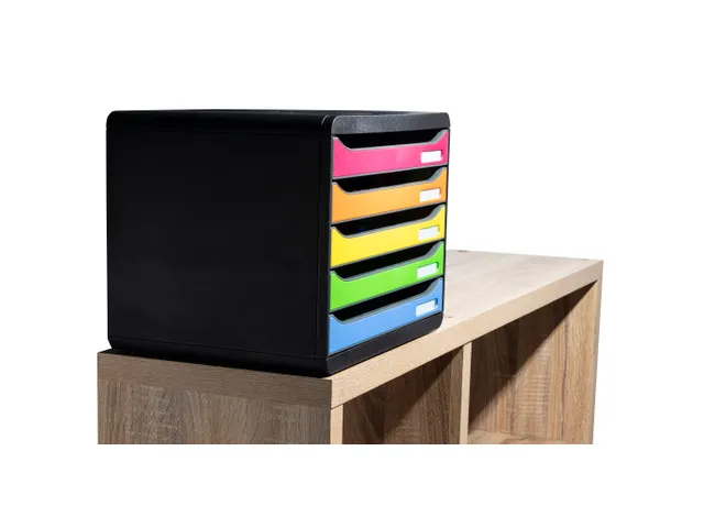 Ladenbox Big-Box Plus Horizontaal A4+ Assorti Kleur 5 laden