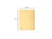 OUTLET Dossiermap bedrukt 3 kleppen Folio creme, 280 g/m², gerecyclee