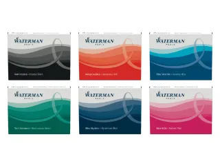 Inktpatroon Waterman kort Florida blauw 6 stuks - 3