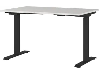 Elektrisch ihv bureau,HxBxD 720-1200x1200x800mm,blad lichtgrijs - 1