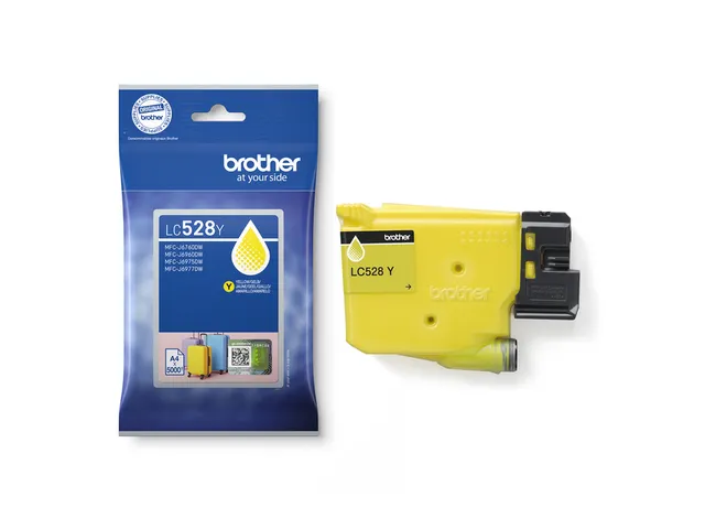 Inktcartridge Brother LC-528Y geel 5.000 pagina's
