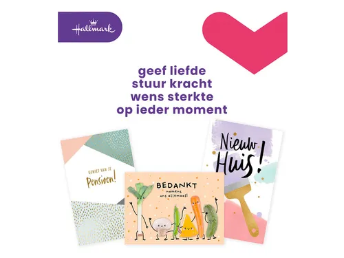 Wenskaart Hallmark Business Box diversen navulset à 12 stuks
