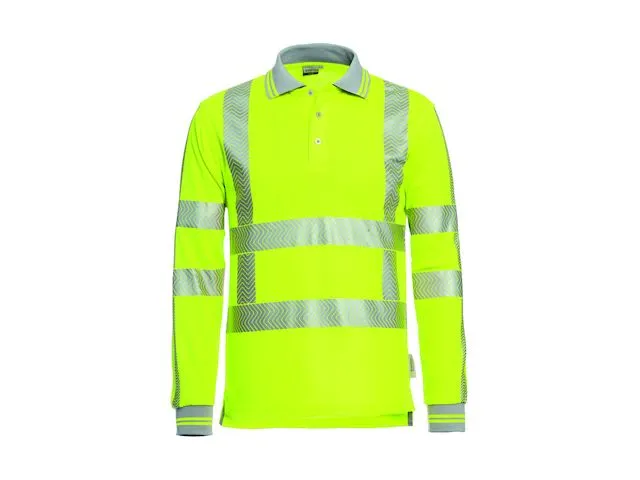 Poloshirt Vancouver Fluororanje, Maat S