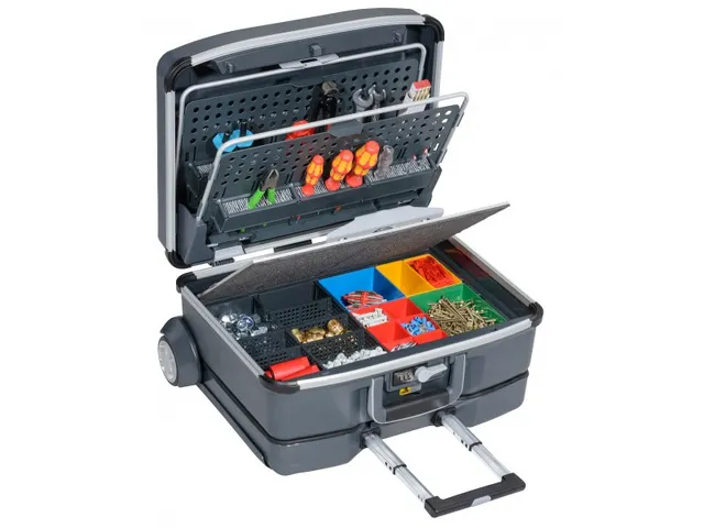chariot de maintenance/montage,HxlxP 270x540x405mm,porte-outils