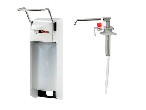 Zeepdispenser Desinfectiemiddeldispenser Wit 500 Ml Lange Beugel