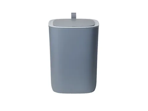 Morandi Trendy Vierkante Afvalbak Smart Sensor Bin 12 Liter Grijs