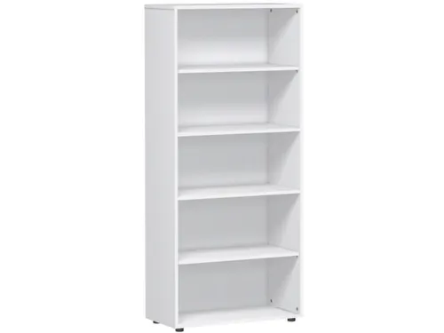 kantoorstelling,HxBxD 1810x800x400mm,4xhouten vloer,5ordnerhoogtes