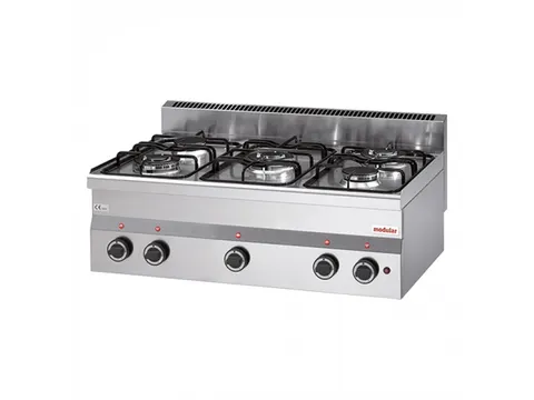 Modular Gaskooktoestel 5 branders Gas