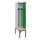 locker met bank,voor scheiding van kleding,HxBxD 2120x400x815mm,1vak