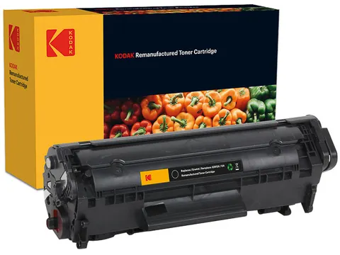 185H261201 KODAK HP Q2612A LJ cartridge zwart rebuilt 2500pagina's
