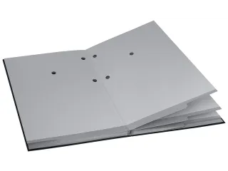 Vloeiboek Esselte 6210 karton 20 vakken zwart - 6