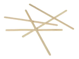 Roerstaafje IEZZY 140mm hout 1000 stuks - 8