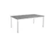 In hoogte verstelbaar bureau,HxBxD 720-840x1800x1000mm,MS-donkergrijs