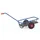 Handtrekwagen Platform 4091V 200kg 690x356mm Massief Rubber