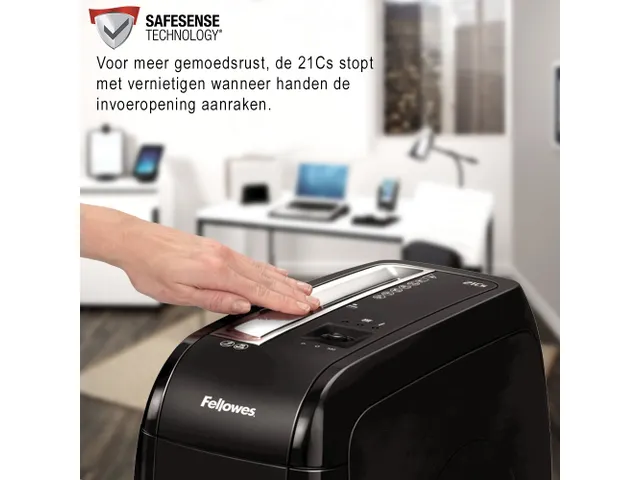 Destructeur Fellowes Powershred 21CS 4x52mm P-3