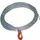 Kabel 20m Met Haak Voor Consolekabellier Trekbelasting 0.82t