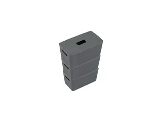Opbergbox Kangaro 8 liter antractiet set 3 stuks inclusief deksels - 1