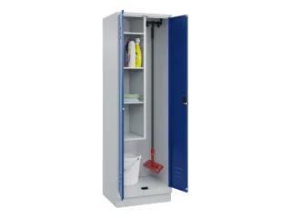 schoonmaakkast,HxBxD 1950x600x500mm,links 4vakken - 3