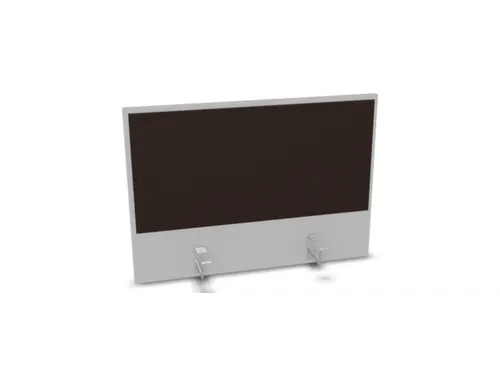 opzetpaneel bureau aanbouw achter MP-lichtgrijs BN2036-bruin 800mm