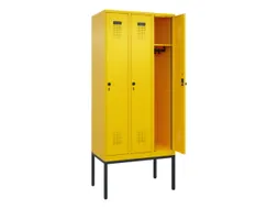 locker,HxBxD 2120x900x500mm,3vak,vak B 300mm,draaigrendel