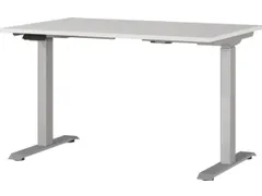 Elektrisch ihv bureau,HxBxD 720-1200x1200x800mm,blad lichtgrijs