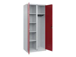 wasgoedverdeelkast,HxBxD 1850x800x500mm,vak B 400mm,draaigrendel - 2