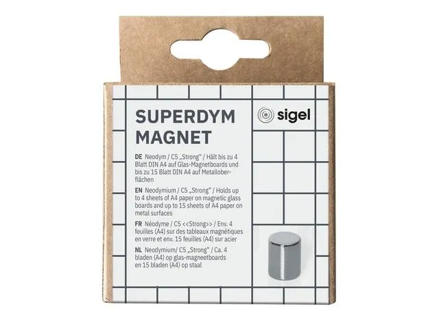Magneten Sigel Be!board 8 stuks rond