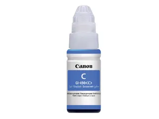 Flacon navulinkt Canon GI-490 Cyaan - 3