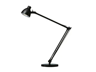 LED-bureaulamp warmwit F kop/arm kantelbaar arm L 840mm Zwart - 1