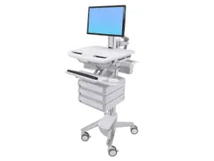 Medische Trolley StyleView Cart met LCD Pivot 3 Laden 1x3